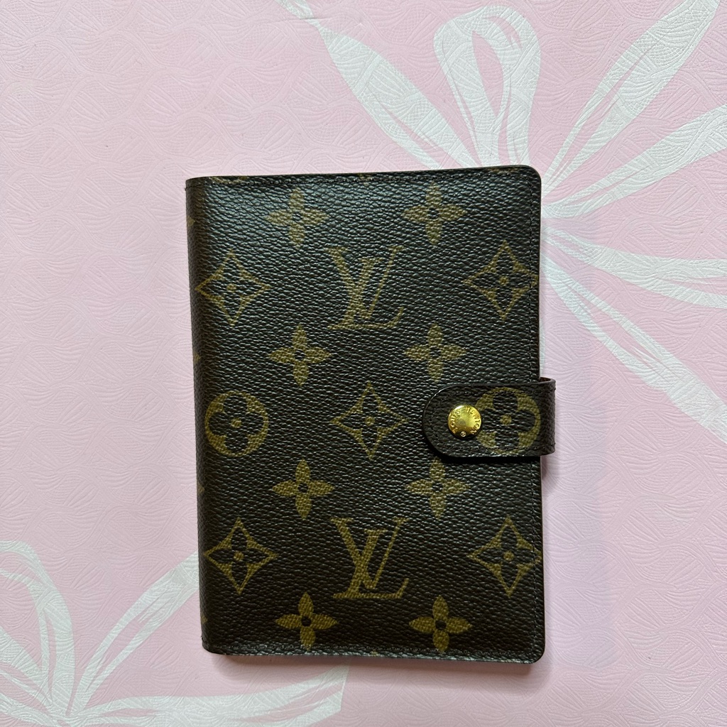 Louis Vuitton Brown And Gold Monogram Card Holder Louis Vuitton Brown And Gold Monogram Card Holder